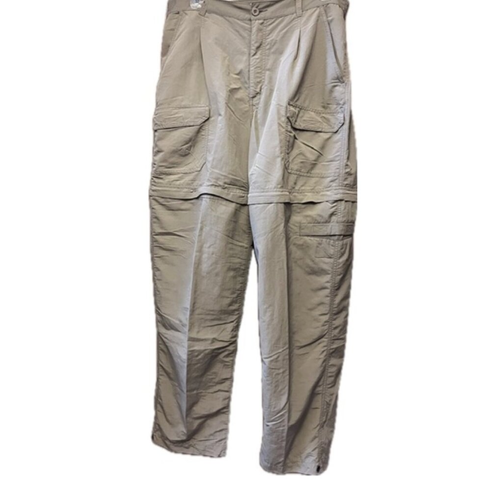 Royal Robbins Tan Zip-off Hiking Pants size 10